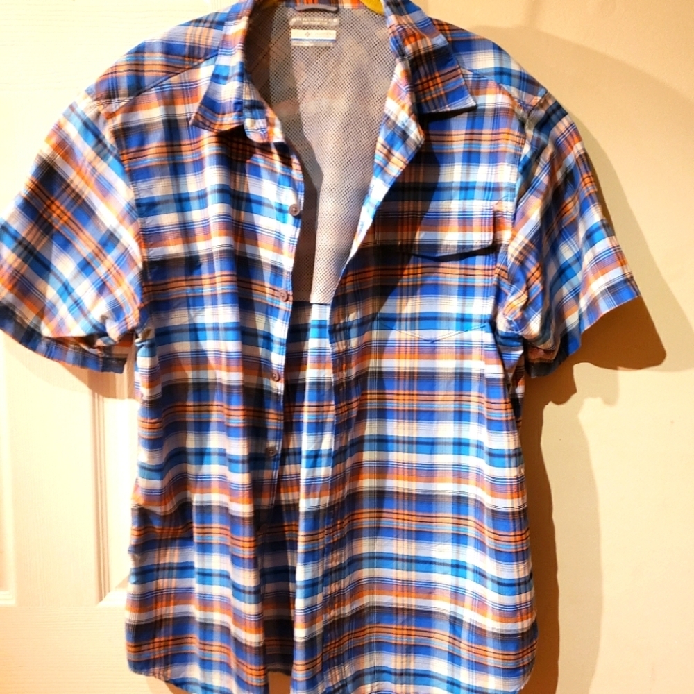 Columbia PFG Super Bahama Short-Sleeve Shirt for Men